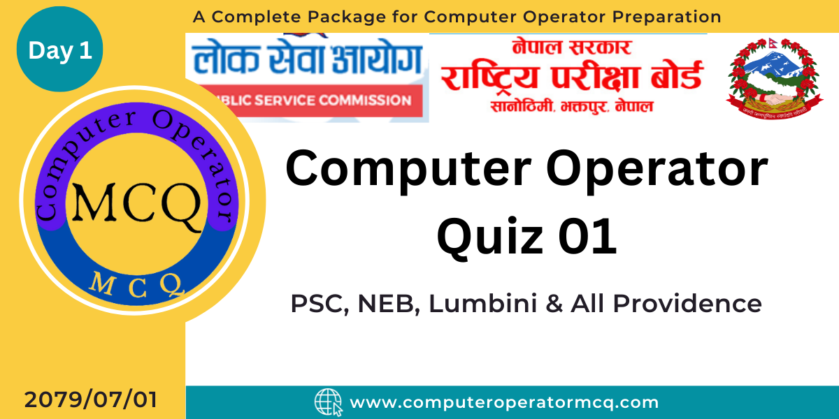 Computer Operator Quiz 01